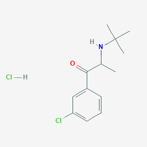 molecular formula C13H19Cl2NO B195611 Bupropion hydrochloride CAS No. 31677-93-7