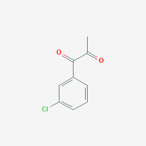 molecular formula C9H7ClO2 B195612 1-(3-Chlorophenyl)propane-1,2-dione CAS No. 10557-17-2