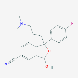 molecular formula C20H21FN2O2 B195620 3-Hydroxy Citalopram CAS No. 411221-53-9