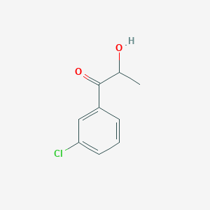 molecular formula C9H9ClO2 B195634 1-(3-氯苯基)-2-羟基丙酮 CAS No. 152943-33-4