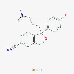molecular formula C20H22BrFN2O B195639 Citalopram hydrobromide CAS No. 59729-32-7