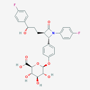 molecular formula C30H29F2NO9 B019564 Ezetimibe glucuronide CAS No. 190448-57-8