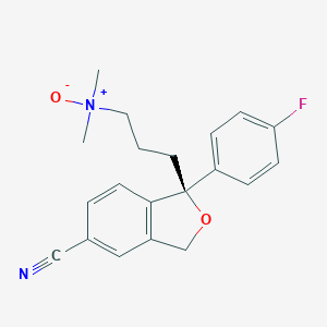 molecular formula C20H21FN2O2 B195647 (S)-Citalopram N-Oxide CAS No. 917482-45-2