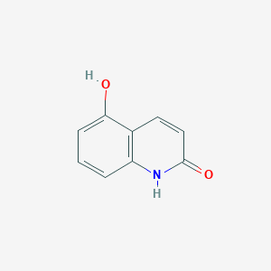 molecular formula C9H7NO2 B195669 5-羟基喹啉-2(1H)-酮 CAS No. 31570-97-5