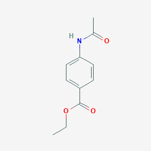 molecular formula C11H13NO3 B195670 乙基4-乙酰氨基苯甲酸酯 CAS No. 5338-44-3