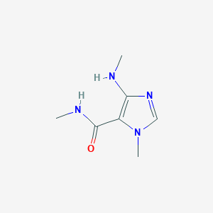 molecular formula C7H12N4O B195705 Caffeidine CAS No. 20041-90-1