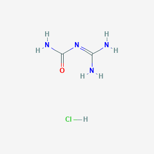 molecular formula C₂H₇ClN₄O B019571 Amidinouronium chloride CAS No. 926-72-7