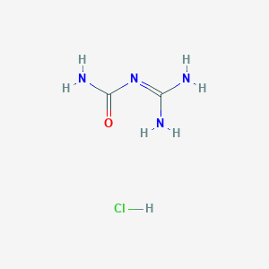 molecular formula C₂H₇ClN₄O B019571 Guanylurea hydrochloride CAS No. 926-72-7