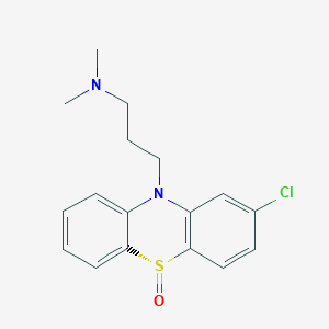 molecular formula C17H19ClN2OS B195716 Chlorpromazine sulfoxide CAS No. 969-99-3