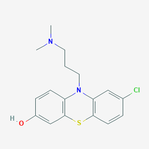 molecular formula C17H19ClN2OS B195717 7-羟基氯丙嗪 CAS No. 2095-62-7