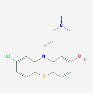 molecular formula C17H19ClN2OS B195718 8-Hydroxychlorpromazine CAS No. 3926-67-8