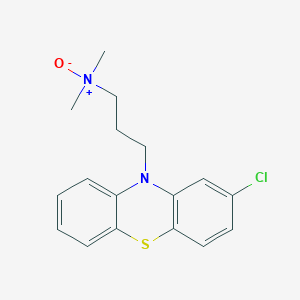 molecular formula C17H19ClN2OS B195723 Chlorpromazine N-oxide CAS No. 1672-76-0