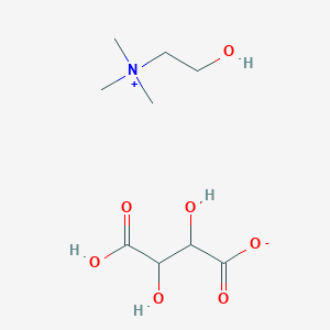 molecular formula C9H19NO7 B195724 Cholini bitartras CAS No. 87-67-2