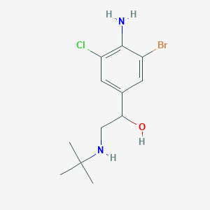 molecular formula C12H18BrClN2O B195752 Bromoclenbuterol CAS No. 37153-52-9