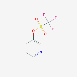 molecular formula C6H4F3NO3S B019578 3-Pyridyl Trifluoromethanesulfonate CAS No. 107658-27-5