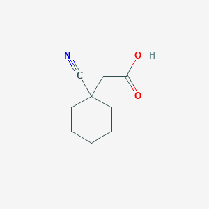 (1-Cyanocyclohexyl)acetic acid