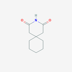 molecular formula C10H15NO2 B195785 3-Azaspiro[5.5]undecane-2,4-dione CAS No. 1130-32-1