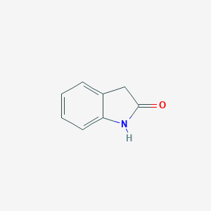 molecular formula C8H7NO B195798 Oxindole CAS No. 59-48-3