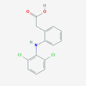 molecular formula C14H11Cl2NO2 B195802 Diclofenac CAS No. 15307-86-5