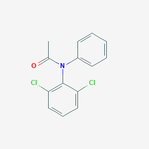 molecular formula C14H11Cl2NO B195804 N-(2,6-Dichlorophenyl)-N-phenylacetamide CAS No. 84803-53-2