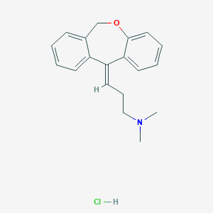 molecular formula C19H22ClNO B195836 Cidoxepin hydrochloride CAS No. 25127-31-5