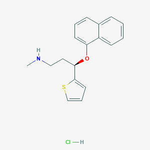 molecular formula C18H19NOS·HCl B195839 (R)-度洛西汀盐酸盐 CAS No. 910138-96-4