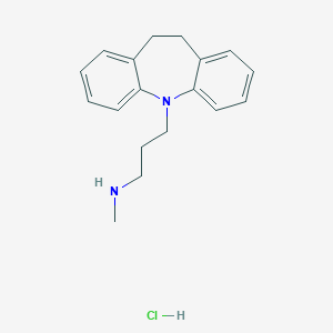 molecular formula C18H23ClN2 B195855 Desipramine hydrochloride CAS No. 58-28-6