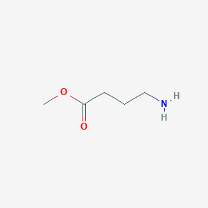 molecular formula C5H11NO2 B019587 Methyl 4-aminobutanoate CAS No. 110538-07-3