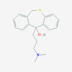 molecular formula C19H23NOS B195877 6,11-Dihydro-11-hydroxy Dothiepin CAS No. 1531-85-7