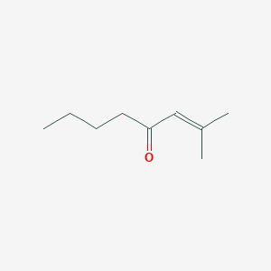 molecular formula C9H16O B019588 2-Octen-4-one, 2-methyl- CAS No. 19860-71-0