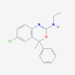 molecular formula C17H17ClN2O B195894 Etifoxine CAS No. 21715-46-8