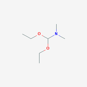 molecular formula C7H17NO2 B195914 1,1-Diethoxy-N,N-dimethylmethanamine CAS No. 1188-33-6