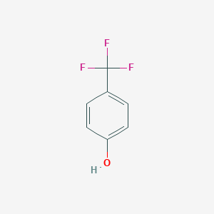 molecular formula C7H5F3O B195918 4-(Trifluoromethyl)phenol CAS No. 402-45-9