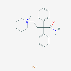 molecular formula C22H29BrN2O B195919 C22H29BrN2O CAS No. 125-60-0