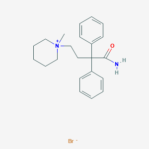 molecular formula C22H29N2O Br B195919 Fenpiverinium bromide CAS No. 125-60-0