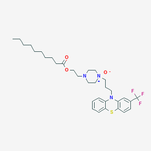 molecular formula C32H44 F3 N3 O3 S B195930 Fluphenazine decanoate N-1-oxide CAS No. 76013-31-5