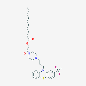 molecular formula C32H44F3N3O3S B195934 Fluphenazine decanoate N-4-oxide CAS No. 76005-64-6