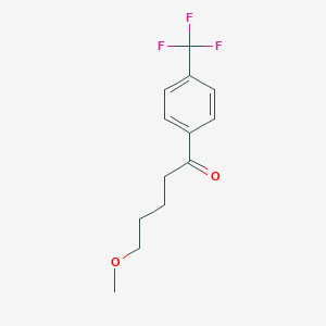molecular formula C13H15F3O2 B195942 Fluvoxketone CAS No. 61718-80-7