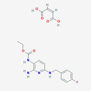 molecular formula C19H21FN4O6 B195951 Flupirtine Maleate CAS No. 75507-68-5
