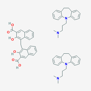 molecular formula C23H16O6.2C19H24N2 B195987 Imipramine pamoate CAS No. 10075-24-8