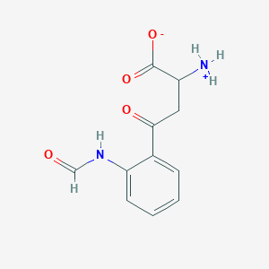 molecular formula C11H12N2O4 B195993 N-formylkynurenine CAS No. 1022-31-7
