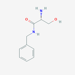 molecular formula C10H14N2O2 B196007 (2R)-2-氨基-N-苄基-3-羟基丙酰胺 CAS No. 175481-39-7