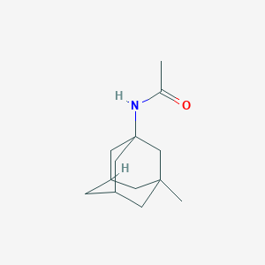 molecular formula C13H21NO B196023 N-(3-methyl-1-adamantyl)acetamide CAS No. 778-09-6