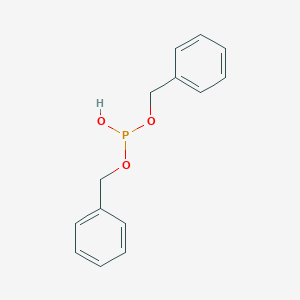 molecular formula C₁₄H₁₅O₃P B019603 Dibenzyl hydrogen phosphite CAS No. 538-60-3