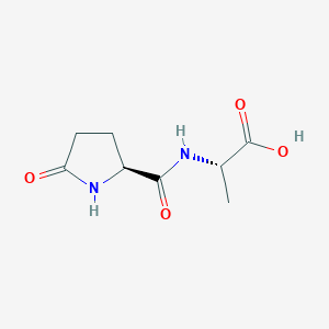 molecular formula C8H12N2O4 B196032 L-Pyroglutamyl-L-alanine CAS No. 21282-08-6