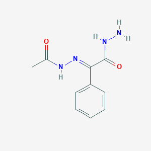 molecular formula C10H12N4O2 B196070 2-(乙酰基腙)-2-苯基乙酰肼 CAS No. 56735-29-6