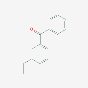 molecular formula C15H14O B196072 3-Ethylbenzophenone CAS No. 66067-43-4