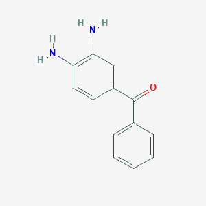 molecular formula C13H12N2O B196073 3,4-二氨基二苯甲酮 CAS No. 39070-63-8