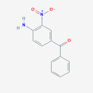 molecular formula C13H10N2O3 B196086 4-Amino-3-nitrobenzophenone CAS No. 31431-19-3