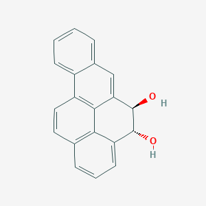 molecular formula C20H14O2 B196087 trans-4,5-Dihydrobenzo(a)pyrene-4,5-diol CAS No. 37571-88-3